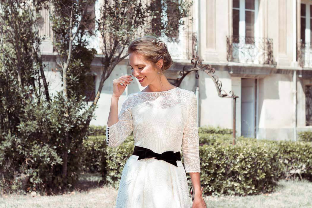 mezcla juguete Omitir Valentina, un clásico en blanco y negro - Martha Peters diseñadora vestidos  y trajes de novia a medida