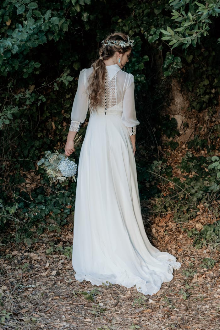 vestido de novia bohemio