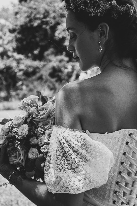 vestidos de novia con corset