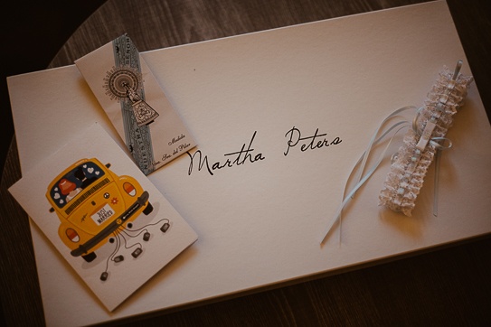 Novia real Martha Peters