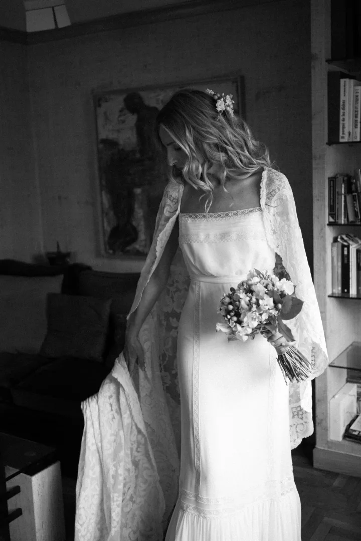Vestido de novia real